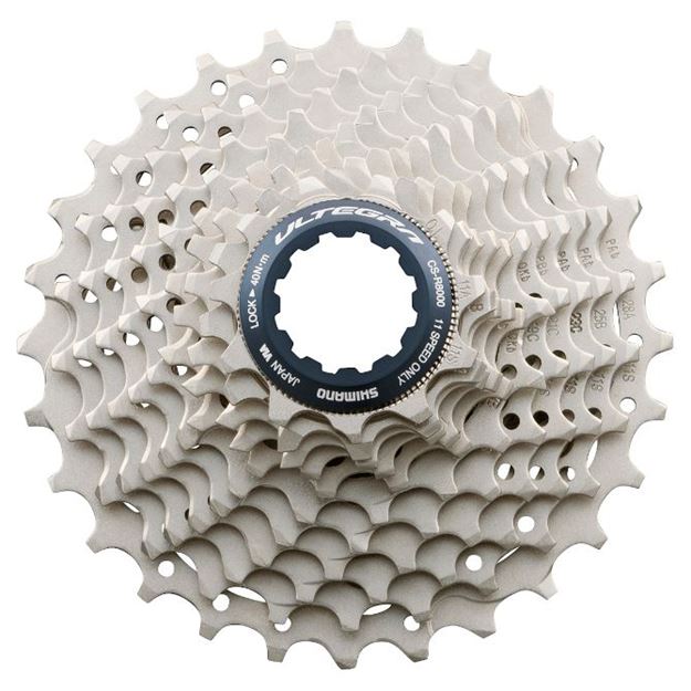 Picture of Shimano Ultegra CS-R8000 Cassette 11-Speed 11-28T Road